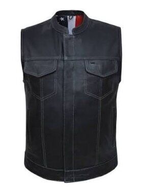 MEN'S UNIK LEATHER VEST